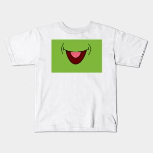 FACEmask Green Frog Kids T-Shirt